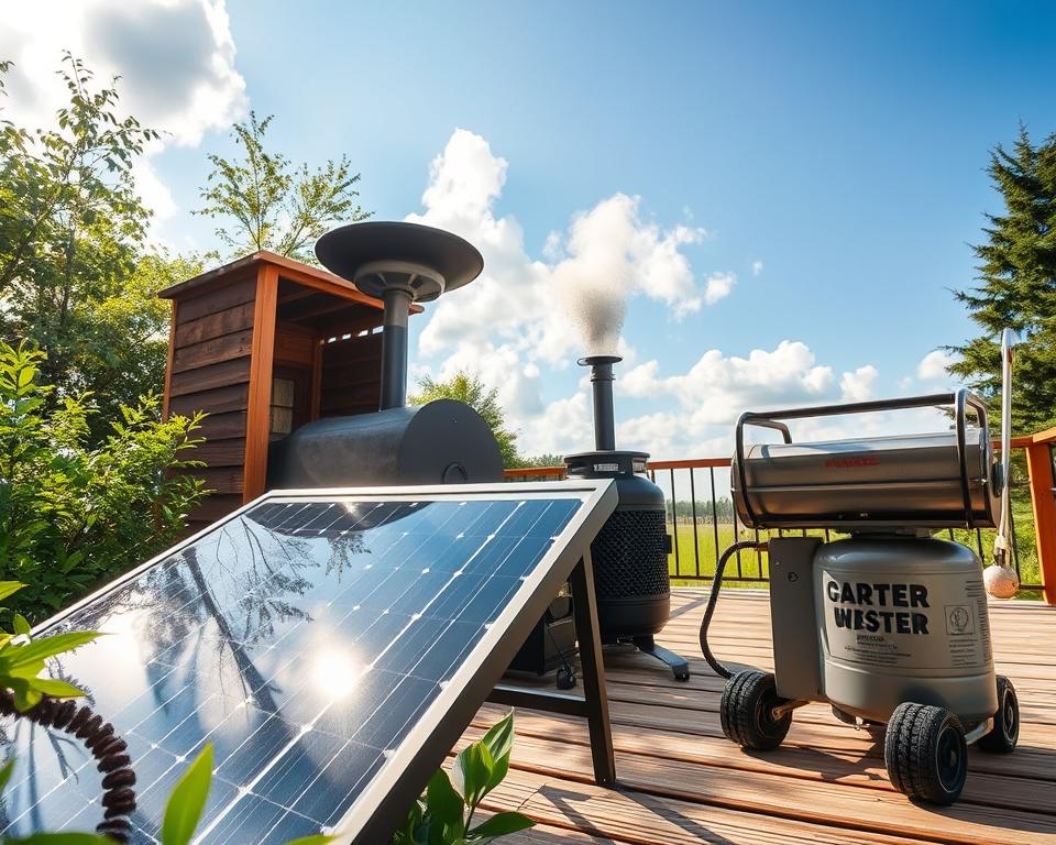 no electricity water heater