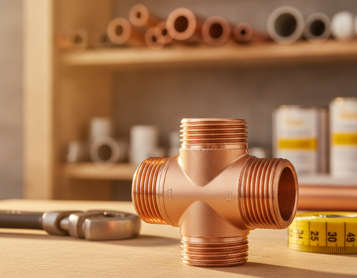 3/4 Compression Fitting Copper